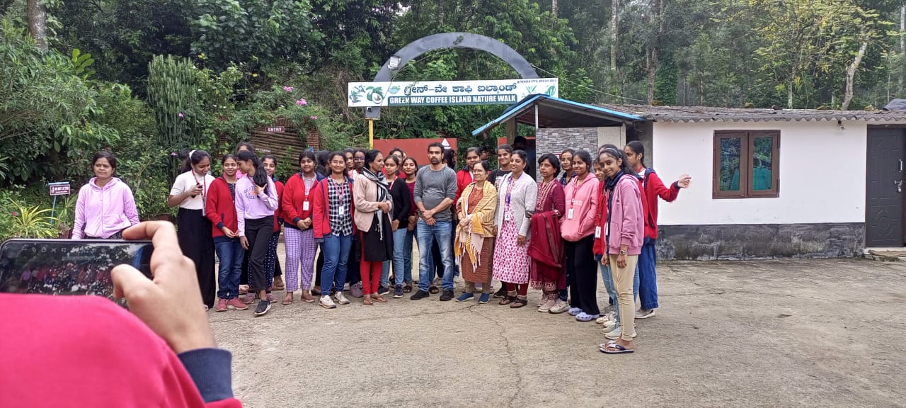 coffee plantation walk girls coorg