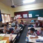 vegetable printing competition for classes 1,2 (14)