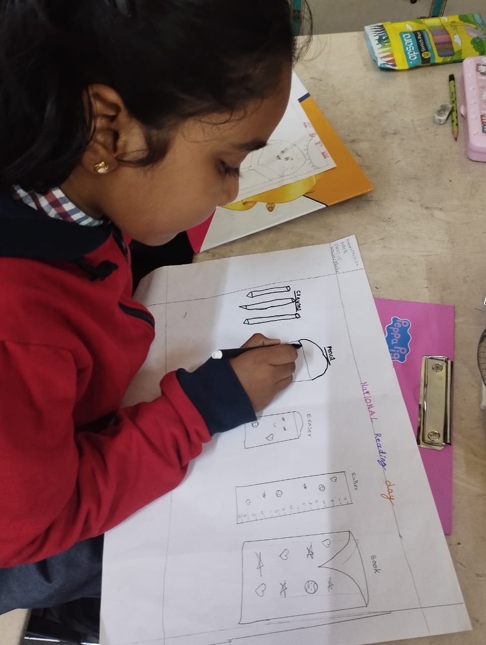 Drawing competition on Importace of Reading (4)