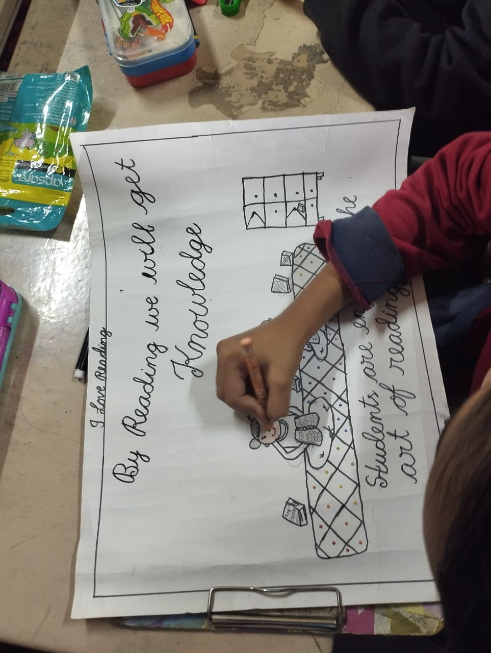 Drawing competition on Importace of Reading (67)