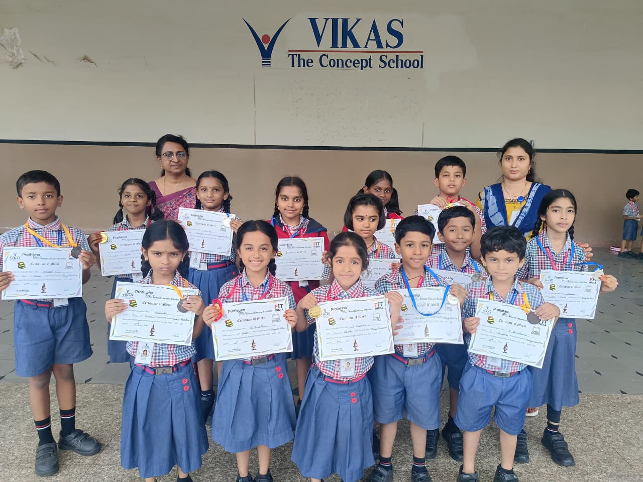 Hindi/ Telugu Recitation Competition Winners